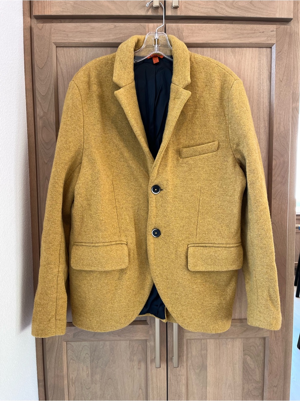 Barena Venezia Yellow Wool Jacket